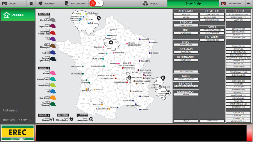 フランス全土に展開するEV充電ステーションを最適化して管理